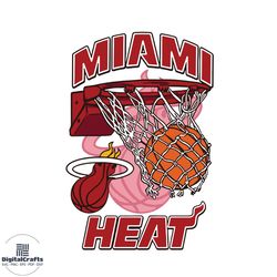 Vintage Miami Heat NBA Finals SVG Graphic Design Files