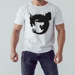 Elder Scrolls V Skyrim Alduin Logo shirt, Unisex Clothing, Shirt for Men Women, Graphic Design, Unisex Shirt