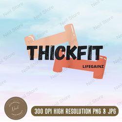 Womens Thickfit Png, PNG High Quality, PNG, Digital Download