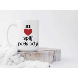 Speech Pathology, Custom Mug, SLP mug, Customized mug, unique mug, coffee mug, coffee cup, international phonetic alphab