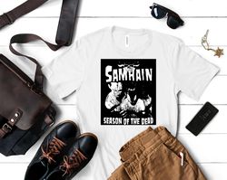 samhain band shirt, samhain band t shirt, samhain band music shirt