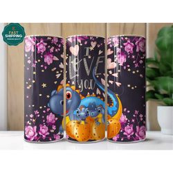 Mamasaurus Tumbler For Mom, Funny Mother's Day Gift For Women, Mom Tumbler with Straw, Floral Mom Tumbler Gift, Dinosaur