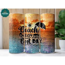 Beach Day Vacation Tumbler, Best Day Vacation Tumbler, Girls Trip Tumbler, Summer Vacation Tumbler For Her, Summer Vacat