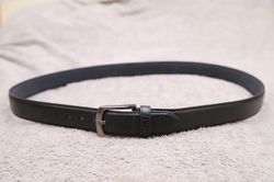 Cobra Black Pure Leather Belt