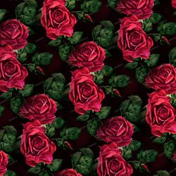 Roses 44 Seamless Tileable Repeating Pattern