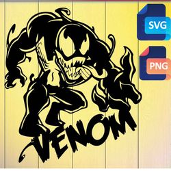 Scares Venom SVG Free | Horror