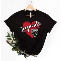 Team Mascot Shirt, Leopards Team Shirt, Leopards Team Spirit Shirt, Leopards Fan Shirt, Leopards School Shirt, Leopards