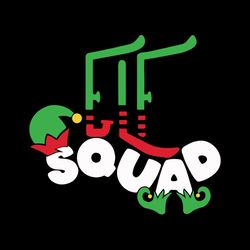 Elf SVG, Christmas SVG, Elf Squad SVG, Elf Hat, Family, Team, Funny, Dxf, Png, silhouette svg fies