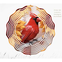 3d pattern, cardinal red 3d wind spinner, 3d background, digital card 3d wall art, 12x12, commercial use digital paper