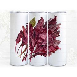 Hibiscus Dried Leaves 2 Digital Art, Sublimation, 300dpi Straight Skinny 20 oz Tumbler Wrap, Fabrics, Wall Canvas, POD,