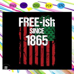 Freeish Since 1865, Black Woman Svg, Black Power Svg, Black Month, Black Pride Svg, Black Lives Matter, Human Rights, Re