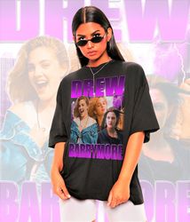 Retro Drew Barrymore Shirt -Drew Barrymore Sweatshirt, Drew Barrymore Hoodie, Drew Ba