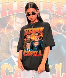 Retro Henry Cavill Shirt - Henry Cavill Tshirt, Henry Cavill T Shirt, Henry Cavill Sw