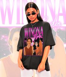Retro Winona Ryder Shirt -Winona Ryder Sweater, Winona Ryder Tshirt, Winona Ryder T s