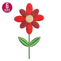 Mini Flower embroidery design, Machine embroidery pattern, Instant Download