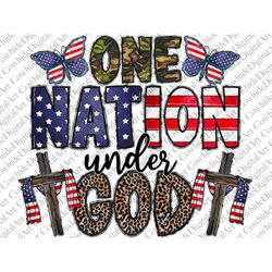 one nation under god png file,4th of july, jesus, american flag, cross, american design, digital download, sublimation d
