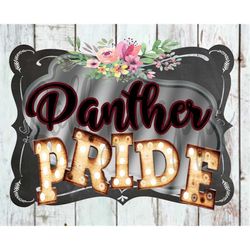 Pride, Panther Pride, Maroon, PNG, Sublimation, Digital Download