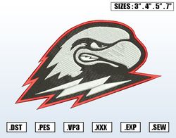 Southern Utah Thunderbirds Embroidery Designs, NCAA Logo Embroidery Files, NCAA Gonzaga, Machine Embroidery Design File