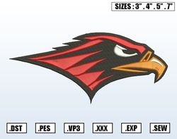 Seattle Redhawks  Embroidery Designs, NCAA Logo Embroidery Files, NCAA Gonzaga,Machine Embroidery Design File.