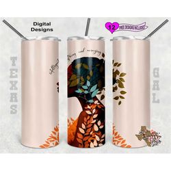 Inspirational Tumbler Wrap, Watercolor Tumbler Wrap, 20oz Sublimation Tumbler PNG, Digital Download, Seamless Design