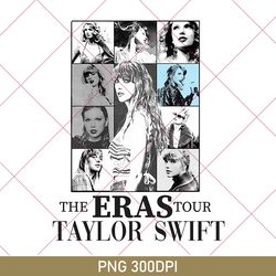 Taylor Swift The Eras Tour PNG, Swiftie Merch PNG, Back And Front PNG, Swiftie Eras Tour, Taylor Swift Fan, Retro Taylor