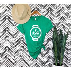 420 O'Clock Shirt, Cannabis Shirt, Weed Shirt, Funny Marijuana Tee, Marijuana Shirt,420 shirt ,Time To Take A Break Shir