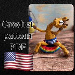 Giraffe Crochet Pattern Amigurumi giraffe pattern pdf tutorial , Crochet patterns