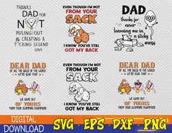 Father's Day Bundle Svg, Eps, Png, Dxf, Digital Download
