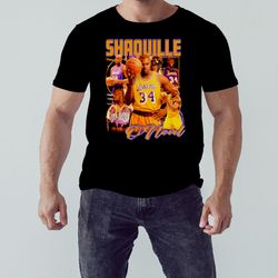 Shaquille O'neal Los Angeles Lakers 3x finals MVP shirt, Unisex Clothing, Shirt For Men Women, Graphic Design