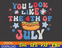 You Look Like The Fourth Of July sv, 4th Of July svg, Funny I-ndependence-Day Png, 4th July Png, Svg, Eps, Png, Dxf, Dig