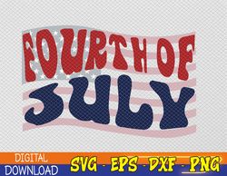 4th of July Svg, Eps, Png, Dxf, Digital Download