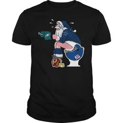 Dallas Cowboys Santa Claus shit on NY Giants, Redskins and Eagles shirt, Dallas Cowboys T-shirt for men women