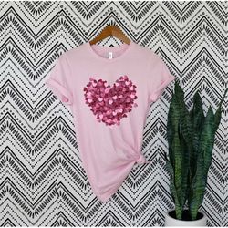valentine's day shirt, valentines shirt, couple shirt,gifts for her, valentines gift for her,  glittered heart shirt,dou