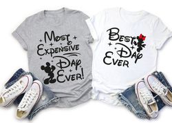 Best Day Ever Matching Shirt Set, Most Expensive Day Ever Shirt Set, Couples Shirt Se