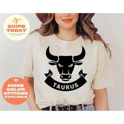 Taurus Shirt, Zodiac 70s Tshirt, Taurus Astrology Tee, Retro Taurus Graphic T-Shirt, Zodiac T-Shirt, Zodiac Present, Tau