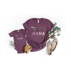 Mama and Mini Shirt, Matching Mom Daughter Shirt, Mothers Day Gift, Gift for New Moms, Cute Matching Shirt, Like Mother