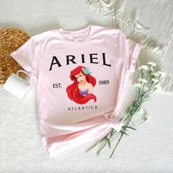Disney Princess Shirt, Ariel Princess Shirt, Little Mermaid Shirt, Disney Character S