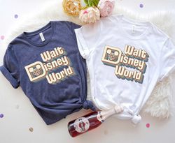 Disney Retro Shirt, Walt Disney World, Mickey Shirt, Disney Epcot Shirt, Disney Shirt