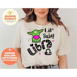 lil baby libra shirt zodiac gift - lil baby libra shirt - constellation baby shirt - astrology baby shower gift - horosc