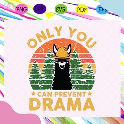 only you can prevent drama llam