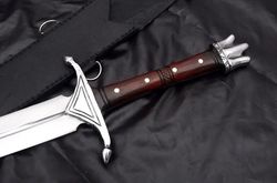 Norseman Viking sword-Handforged,Ragnar Viking sword-Custom sword-Battle Ready sword-forged , light weight Steel Sharpen