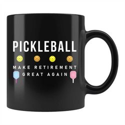 pickleball mug, pickleball gift, pickleball player gift, retired pickleball, pickleball coffee mug, pickleball retiremen