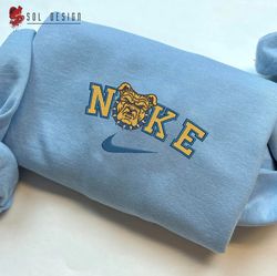 Nike North Carolina AT Aggies Embroidered Crewneck, NCAA Embroidered Sweater, Hoodie, Unisex Shirts