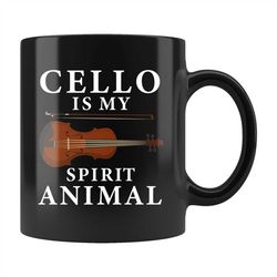 Cello Gift, Cello Mug, Cellist Gift, Cellist Mug, Cello Player Gift, Cello Player Mug, Cello Teacher Gift, Cello Is My S