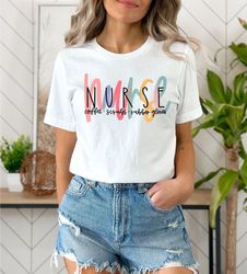 Coffee Scrubs and Rubber Gloves Nurse Life Shirt, Nurse Life, Nurse Tshirt, Nurse Hero, Funny Nurse Tshirt, Cute Nurse S