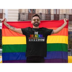 The Gay Agenda Shirt,Funny LGBT Shirt,pride rainbow Shirts,LGBTQ shirt,gift gay Lesbian Shirt, LGBTQ shirt,lgbtq pride s