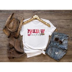 Pucker Up Cowboy Shirt,Cowgirl Valentines Day Gift,Country Valentines Day,Cowboy And Cowgirl Valentines,Western Valentin