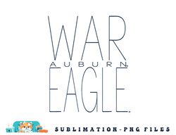 Auburn Tigers War Eagle Logo Officially Licensed png, digital download copy