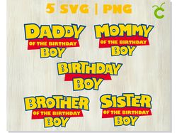 Toy Story Birthday Boy SVG Family Bundle | Toy Story t shirt SVG, Toy Story svg, Toy Story png, Toy Story shirt svg