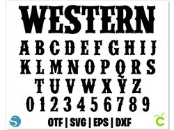 Western Font SVG, Western Font OTF | Cowboy Font SVG, Western letters SVG, Western Font for cricut, Western Alphabet Svg